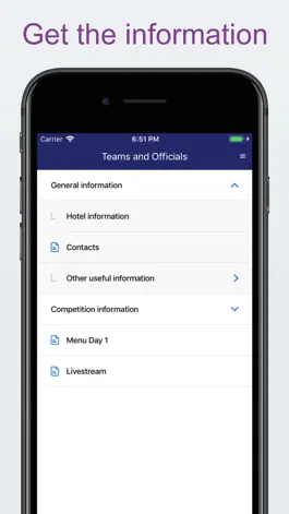 Game screenshot ISU Events apk