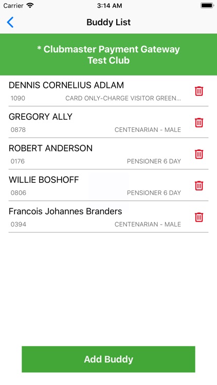 Clubmaster Member Portal screenshot-5