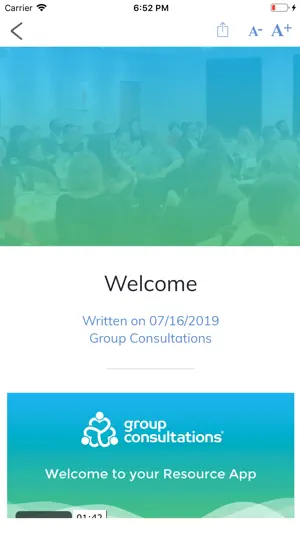 Group Consultations screenshot 1