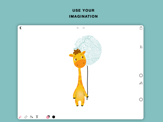 City Art - Illustrate with map iPad screenshot 4 - Entertainment app