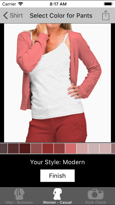 Dress Guide - Color Matching Screenshot