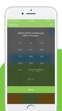 Game screenshot Times Tables - Flash Quiz hack