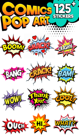 Comics Pop Art Sticker Effects screenshot