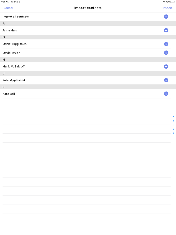 Riffle Raffle iPad screenshot 5 - Productivity app