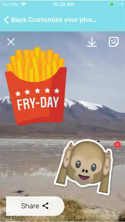 PhotoSticker screenshot 3