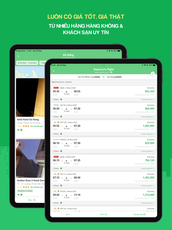 Screenshot #5 pour Gotadi: Vé máy bay, Khách sạn