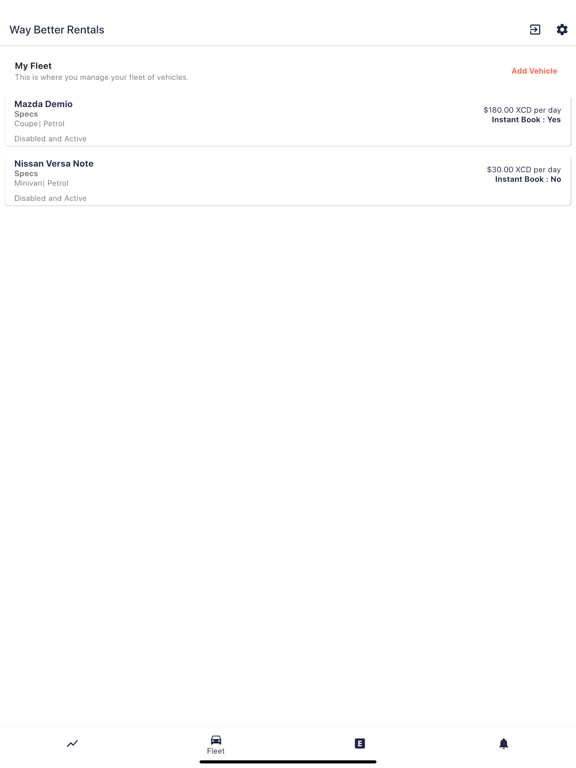 Screenshot #6 pour WayBetter Rentals Fleet Manage