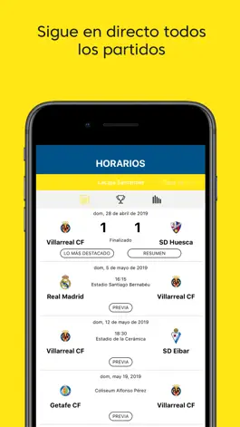 Game screenshot Villarreal CF App Oficial apk