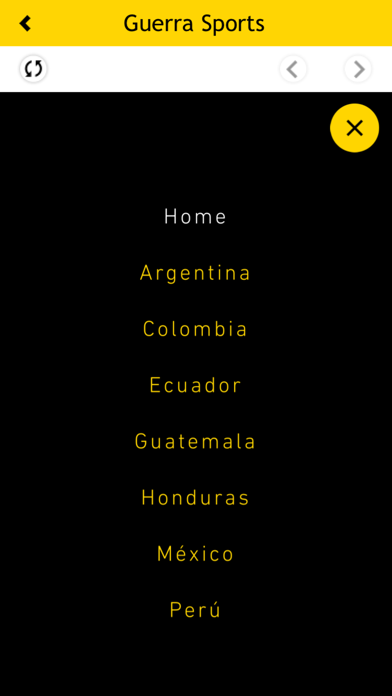 Guerra Sports screenshot 3