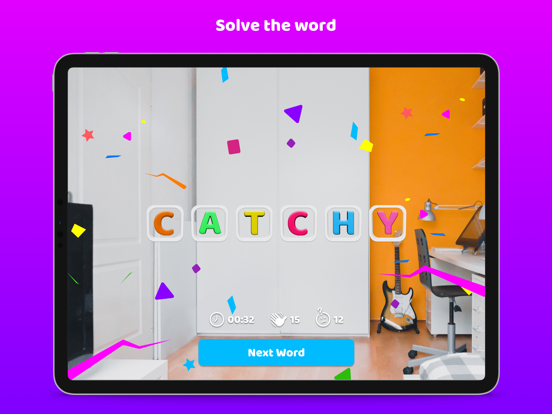 Catchy Words AR iPad app afbeelding 3