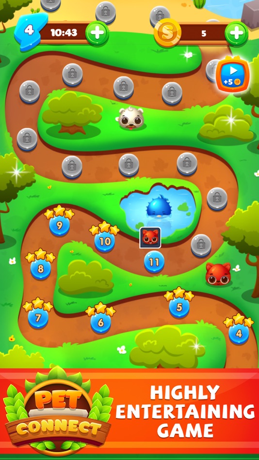 #4. Pet Connect: Match 3 Games (iOS) 由: Xuyen Dao Manh
