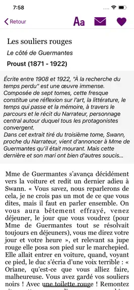 Game screenshot Un Texte Un Jour hack