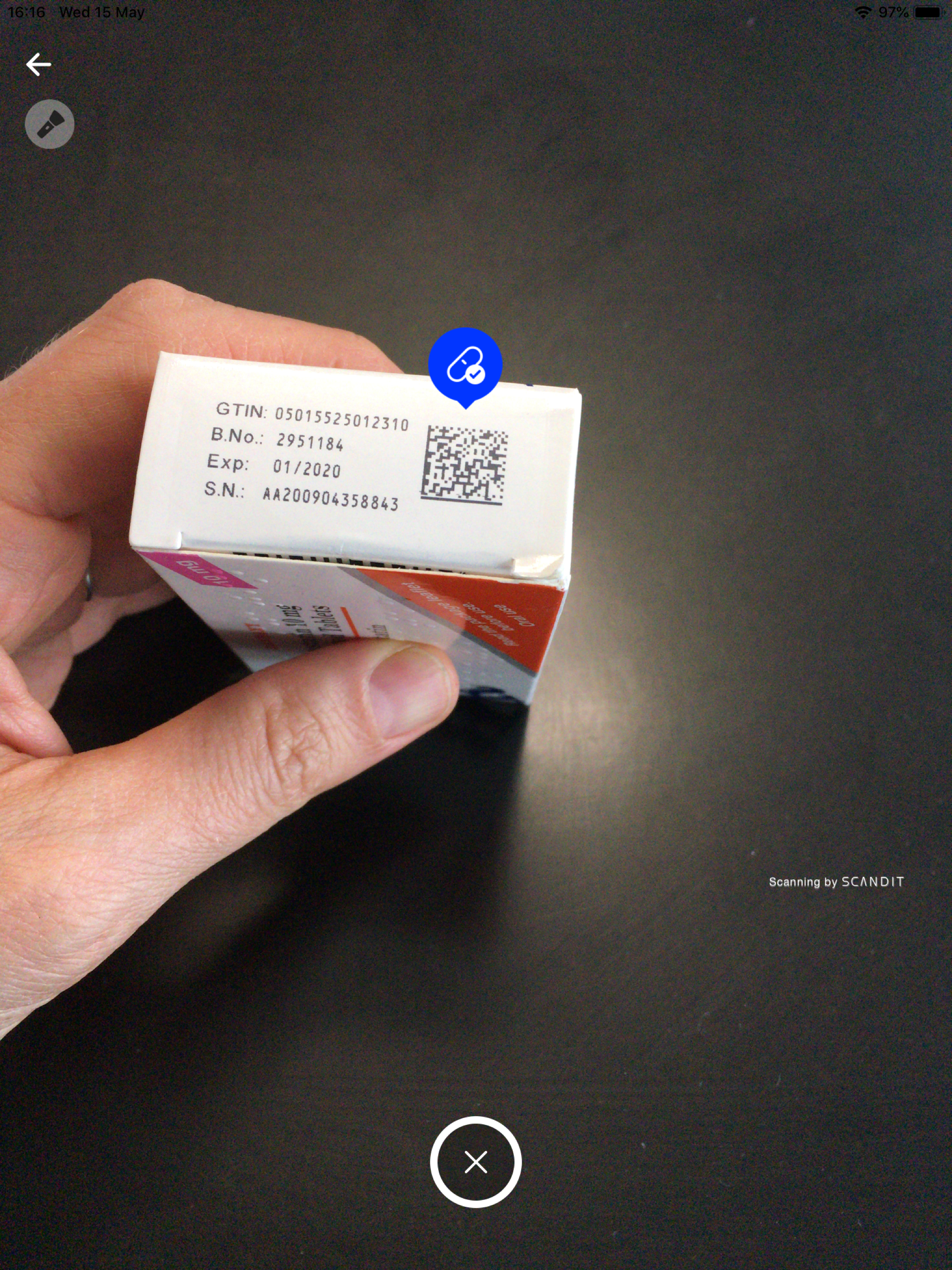 Scandit Healthcare screenshot 9