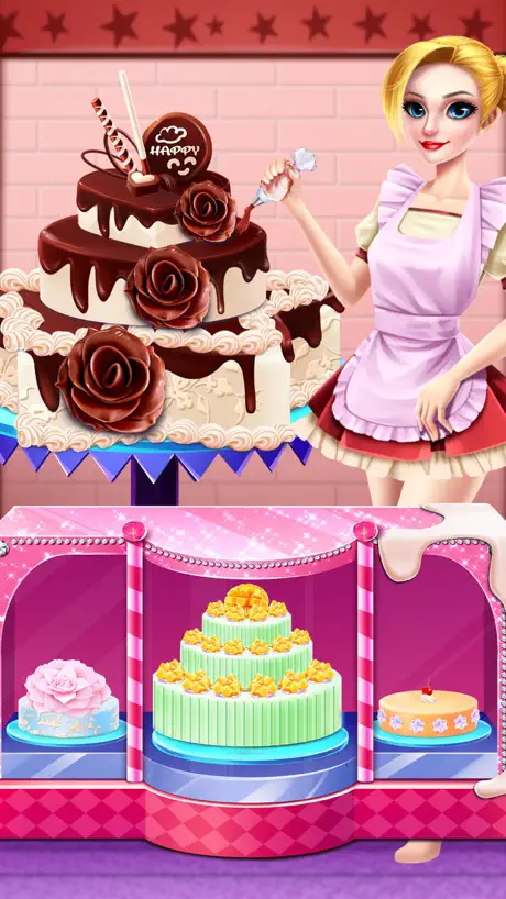 Cake Make Shop - Cooking Games