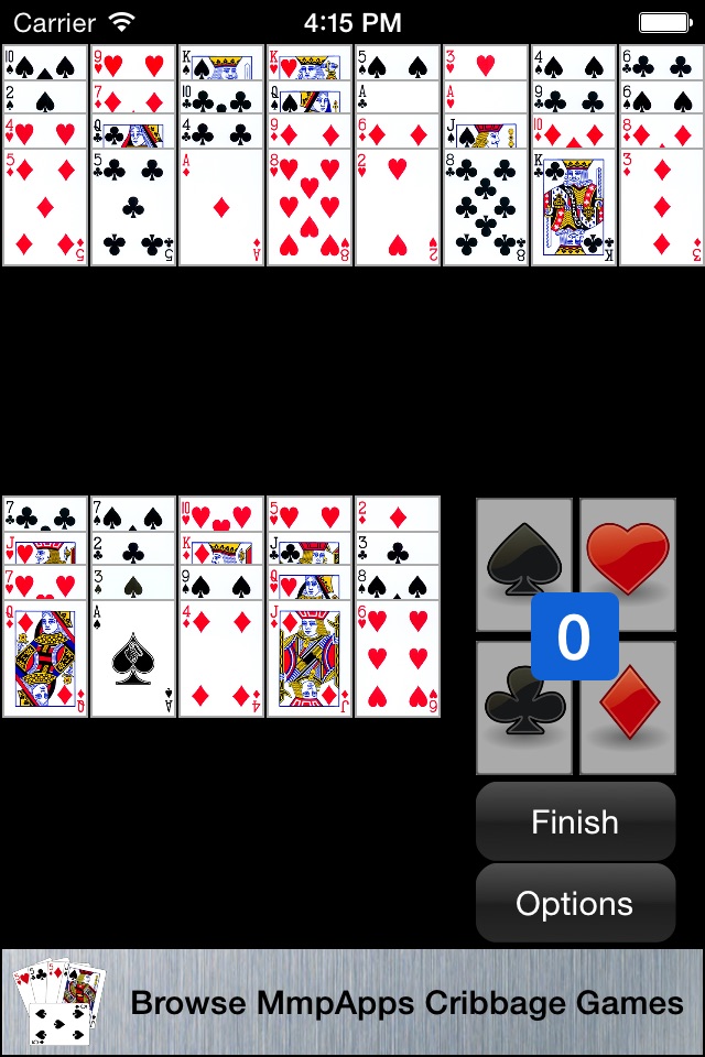 Baker's Dozen Solitaire screenshot 2