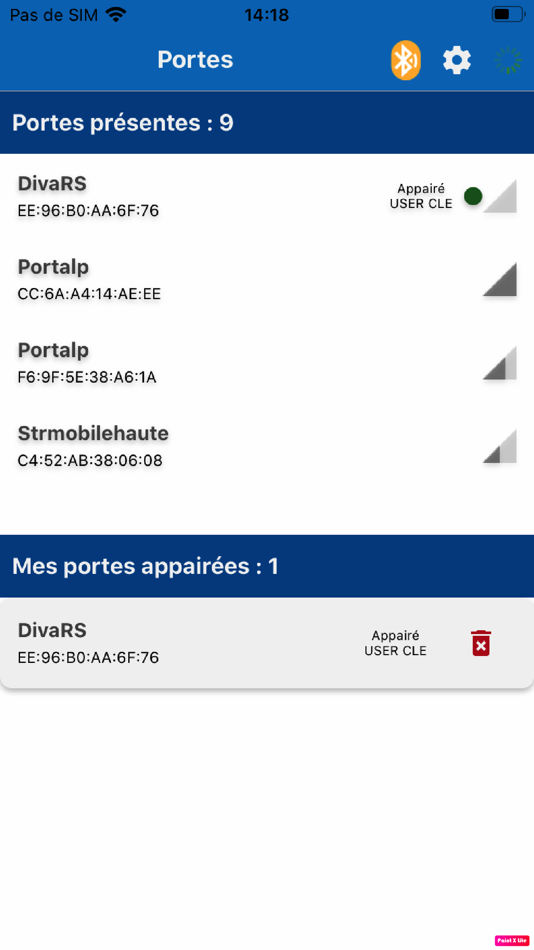 AUTODOOR PILOT (iOS) 由: Portalp International AUTODOOR PILOT (iOS) 由: Portalp International