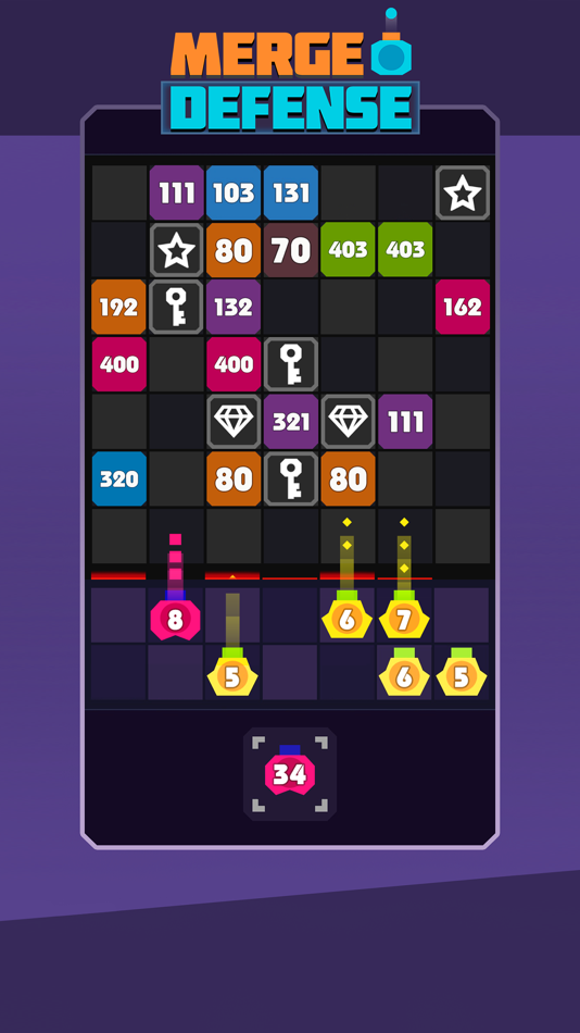 #4. Merge Defense! (iOS) Bởi: Tatem Games Ltd