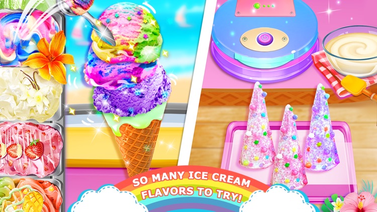 Unicorn Chef: Ice Foods Games screenshot-3