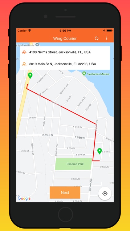 Wing Courier Customer screenshot-3