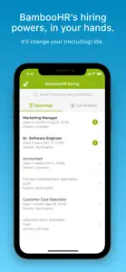 BambooHR Hiring screenshot #1 for iPhone