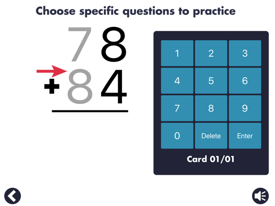 MathEdge Add and Subtract iPad app afbeelding 4