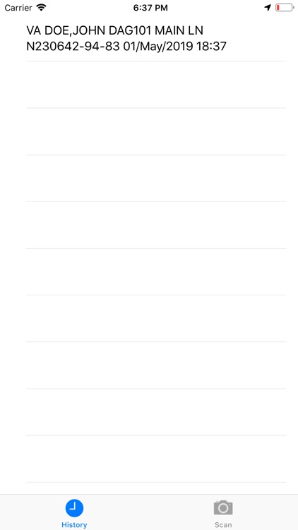 Field Contact Scanner