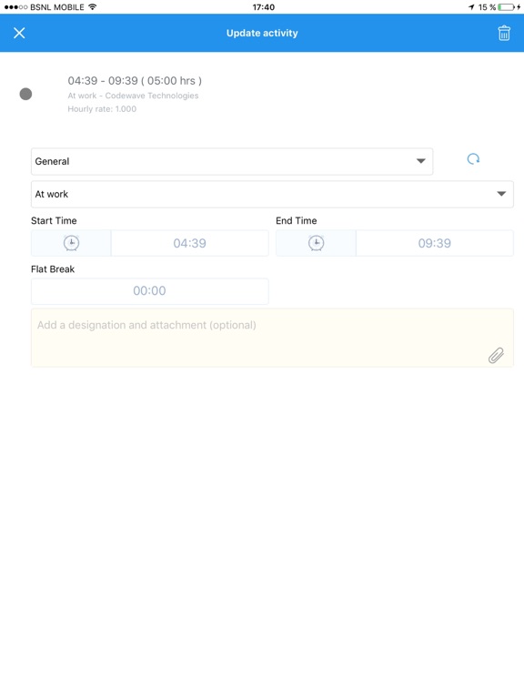 Screenshot #6 pour Staff Times - My Time
