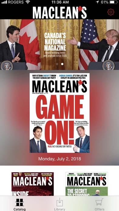 Maclean’s Magazine Screenshot