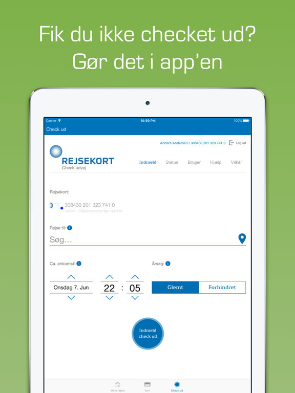 Screenshot #5 pour Rejsekort med Det Blå Punkt