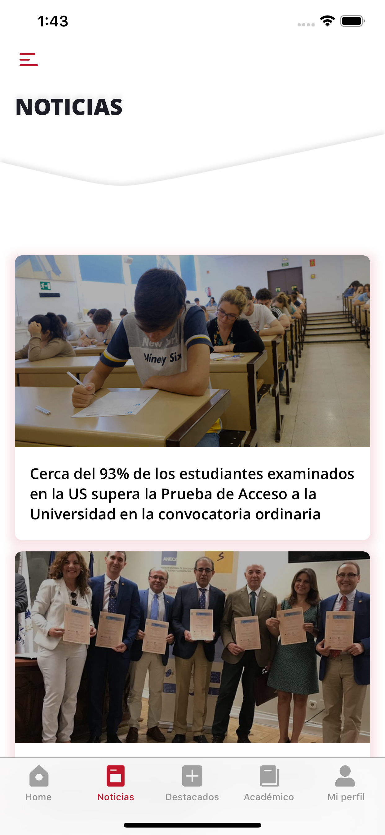 US - Universidad de Sevilla screenshot 5