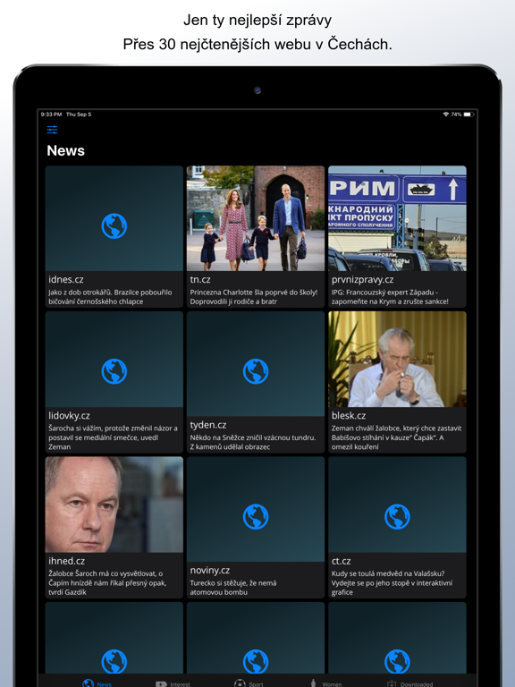 Screenshot #4 pour News cz