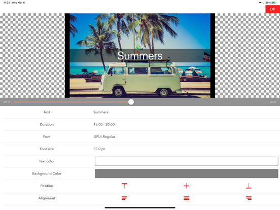 PicMov - Slideshow Editor iPad screenshot 4 - Photo & Video app
