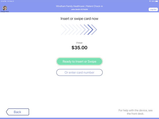 Screenshot #4 for AdvancedMD Patient Kiosk