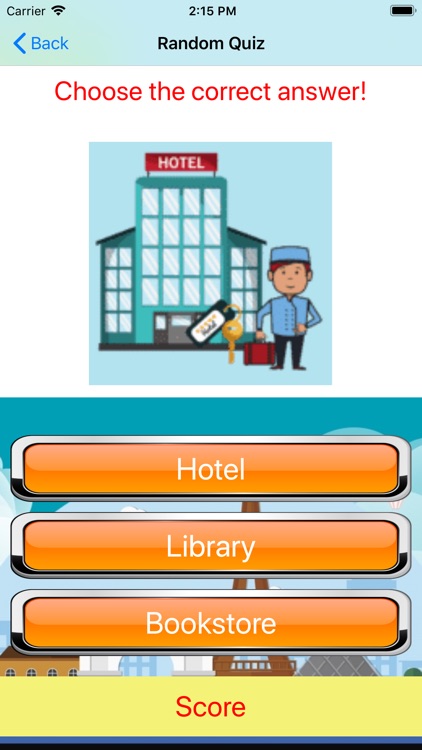 City Vocabulary in English