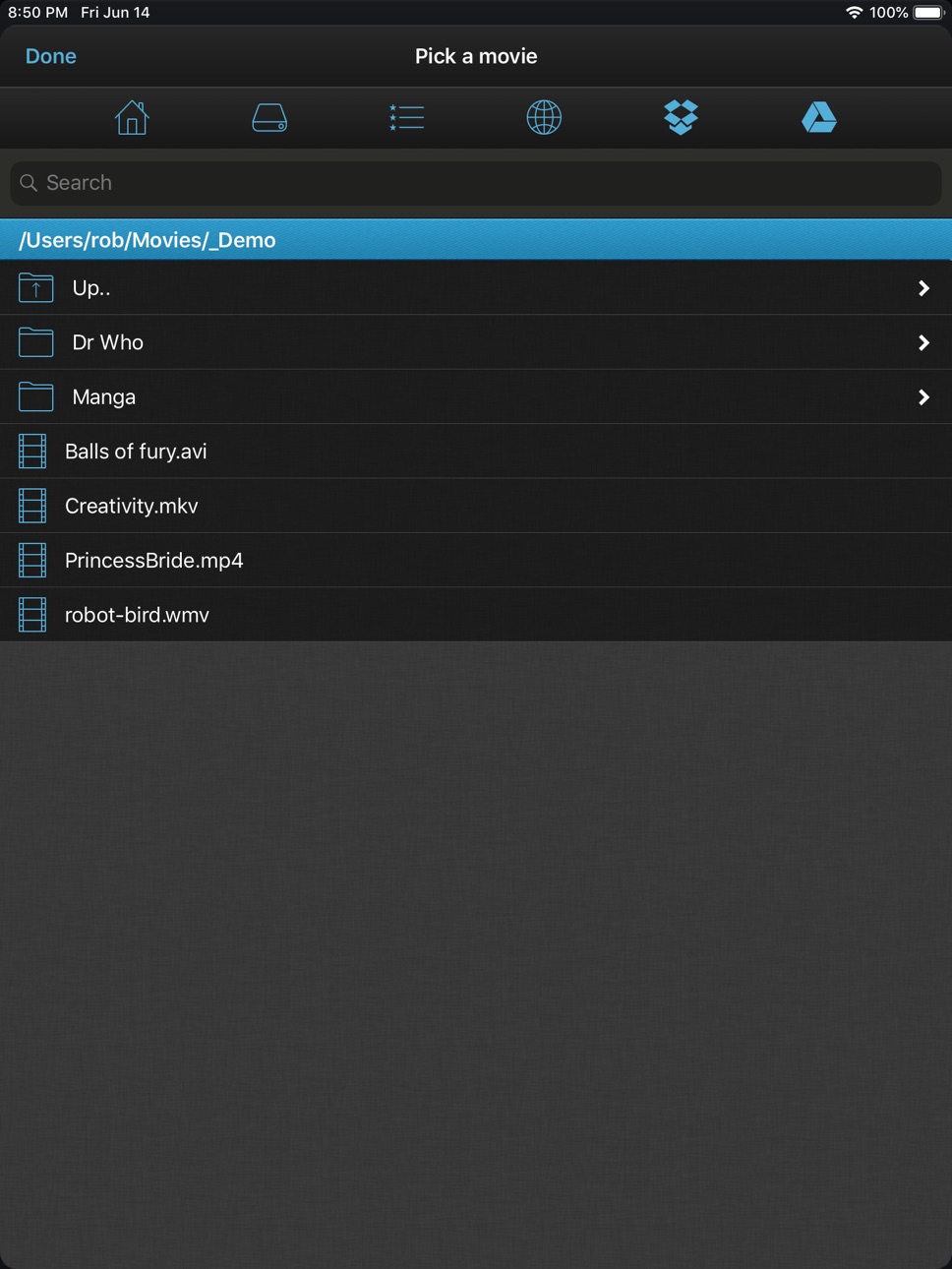 iPad screenshot