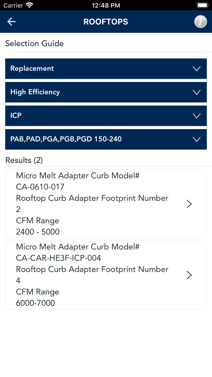 ICP® Rooftops for iPhone