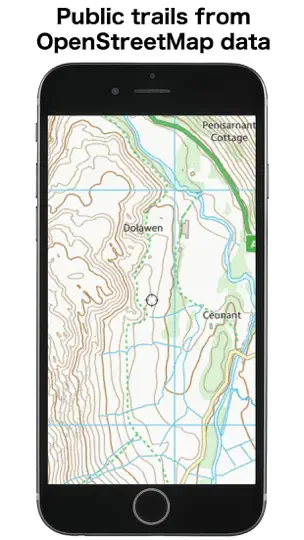Screenshot von GBTopoMap auf dem iPhone 5