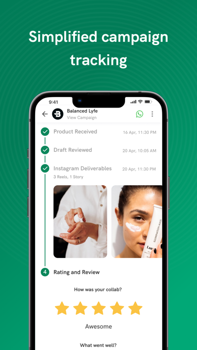 Infleek - Influencer Marketing Screenshot