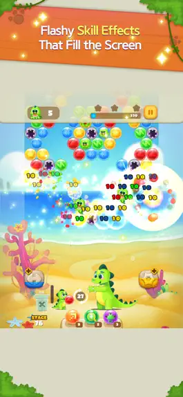 Game screenshot Bubble Shooter: Dino Friends mod apk