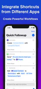 Quickness: Add Contacts screenshot #3 for iPhone