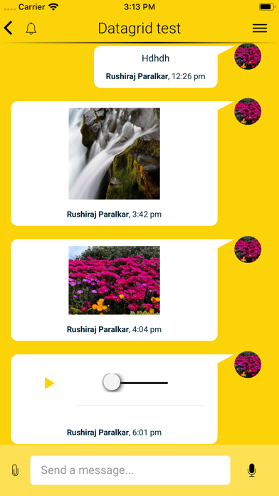 App screenshot