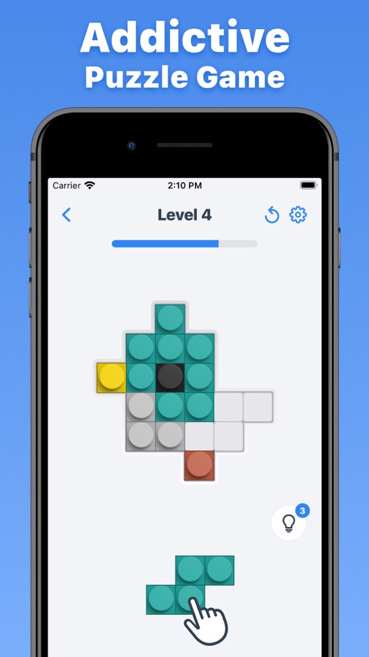 #4. Block Master: Blocks Puzzle (iOS) Podle: POKET APPS, OOO