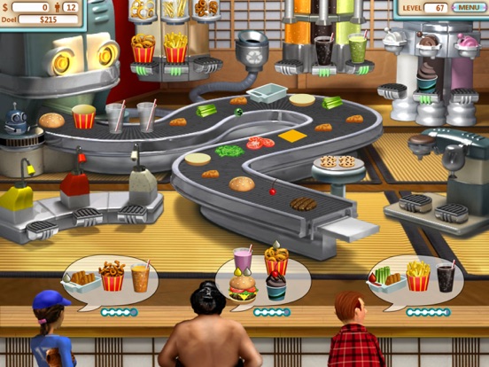 Burger Shop iPad app afbeelding 5