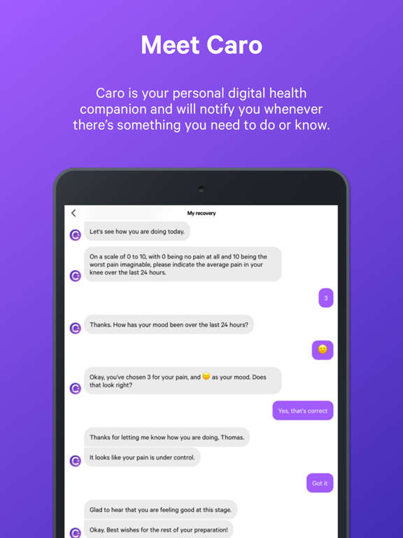 Screenshot #4 pour Caro Health