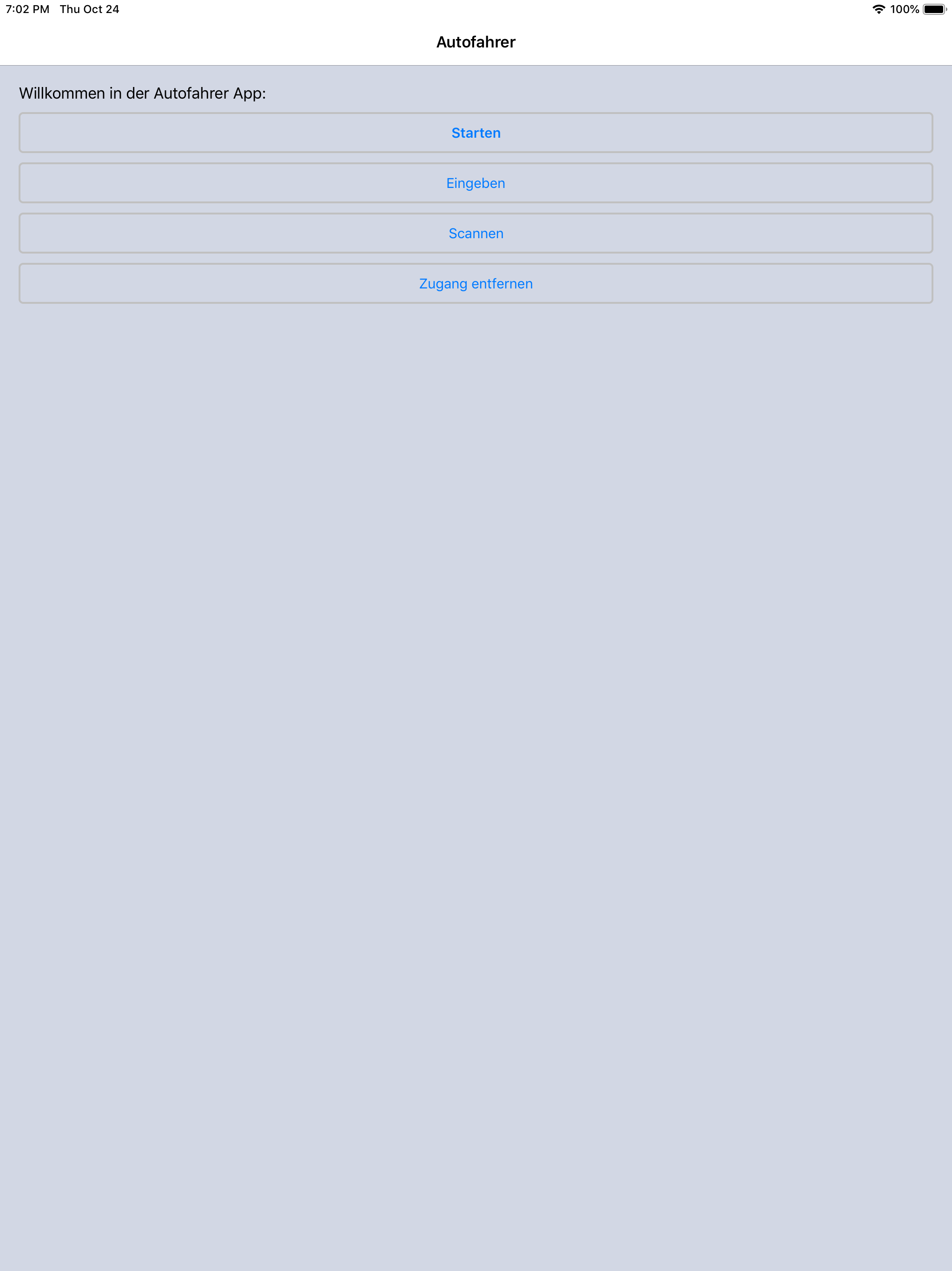 Autofahrer App