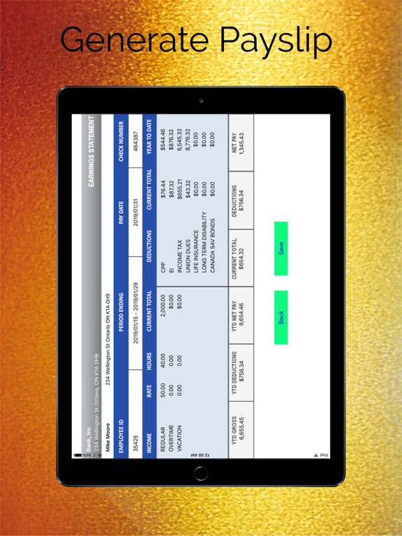 Global Paystub Calculatorのおすすめ画像4