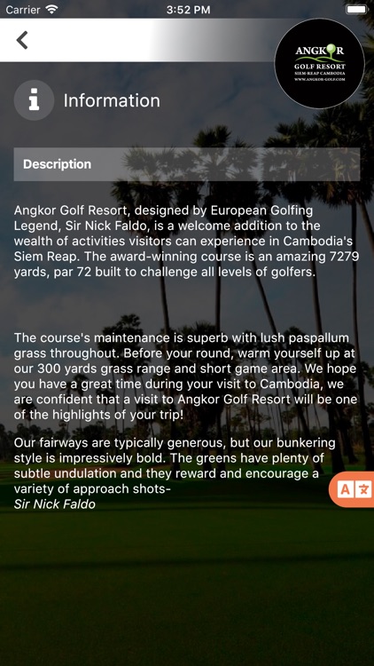 Angkor Golf Resort screenshot-6