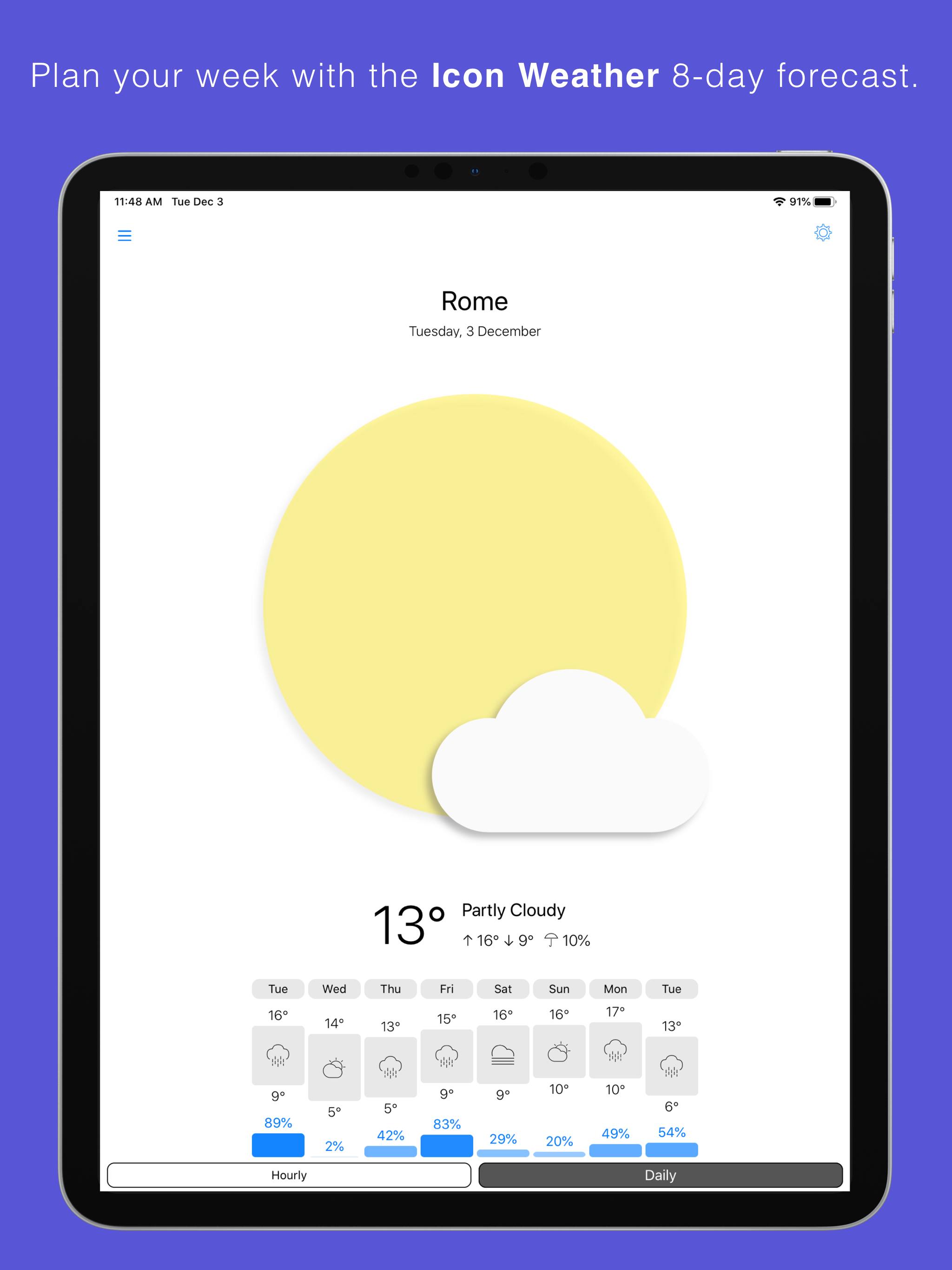 Icon Weather App