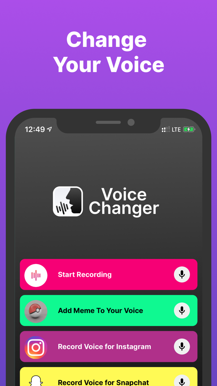 Funny Voice Changer  Recorder