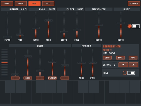 SquareSynth 2 - náhled